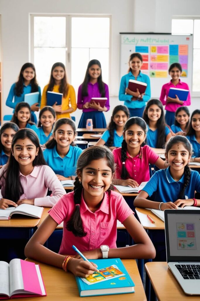 Default_A_vibrant_cheerful_group_of_teenage_girls_with_happy_s_0 (1)